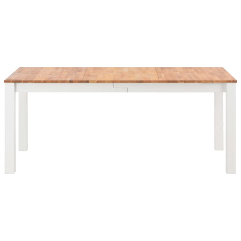 Maison Madeleine -  7 Piece Dining Set Solid Oak Wood